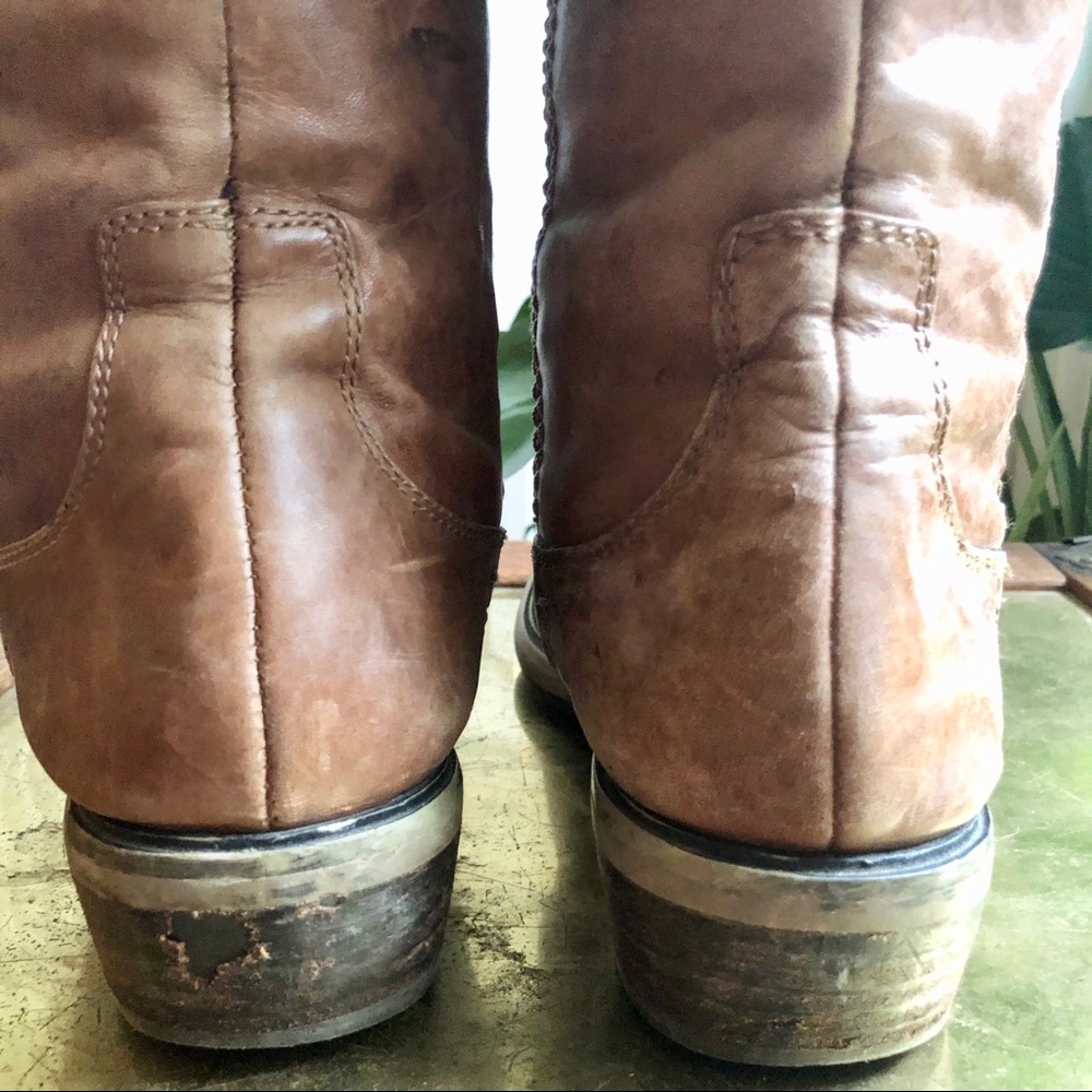 Cognac Roper boots - Picture 5 of 7